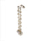 Boucles d'oreilles Boucles d’oreilles pendantes - Quarzs fumés et perles en or 18 ct 58 Facettes 31650