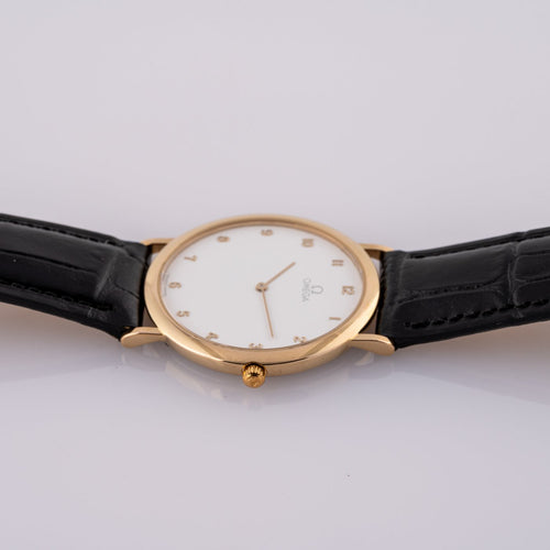 Montre Omega De Ville - Montre quartz plaqué or 58 Facettes TOT-01965