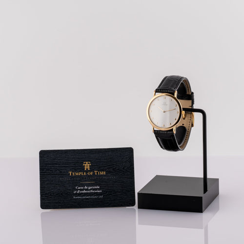Montre Omega De Ville - Montre quartz plaqué or 58 Facettes TOT-01965