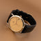Montre Omega De Ville - Montre quartz en acier et plaqué or 58 Facettes TOT-01793