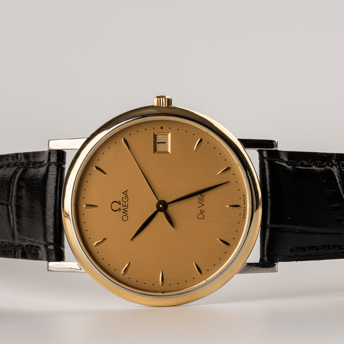 Omega De Ville - Montre en or et acier 58 Facettes TOT-02254