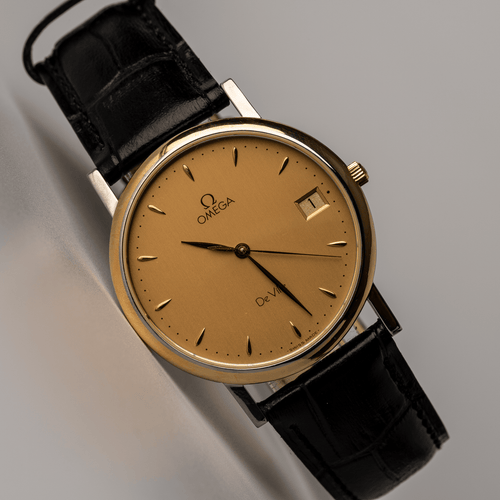 Omega De Ville - Montre en or et acier 58 Facettes TOT-02254