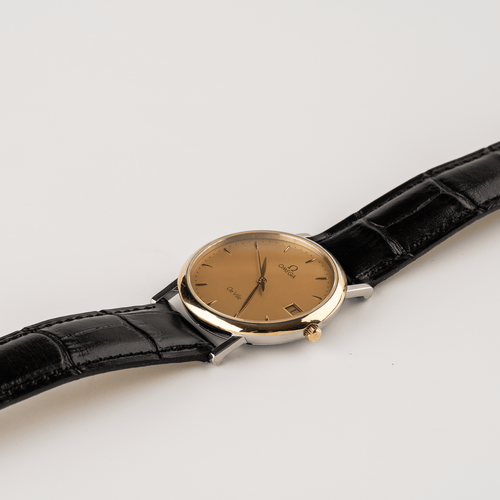 Omega De Ville - Montre en or et acier 58 Facettes TOT-02254