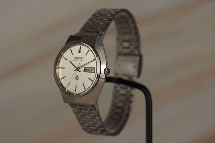 Seiko King Quartz - Montre 4823-8010 en acier 58 Facettes TOT-11080