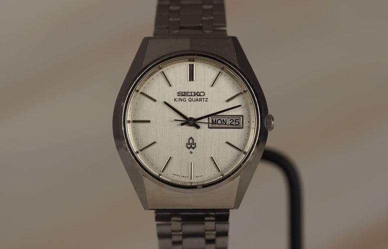 Seiko King Quartz - Montre 4823-8010 en acier 58 Facettes TOT-11080
