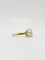 55 Bague solitaire en or jaune 18K et diamant 4 ct 58 Facettes SKU/BOR/260272