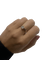 50 Bague solitaire en or jaune et blanc 18K et diamant 58 Facettes SKU : BOR/260167