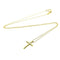 Tiffany & Co. - Pendentif croix en or jaune 18K et diamant 58 Facettes d5ynktsadv