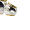 Pomellato Schegge - Boucles d'oreilles en or jaune et blanc, diamants et saphirs 58 Facettes 38310