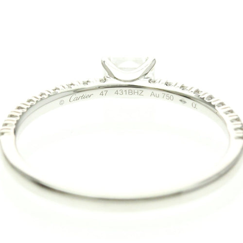 47 Cartier Étincelle - Bague solitaire en platine et diamants G/VS1 58 Facettes c58pskzhjj