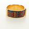 Hermès Loquet - Bracelet jonc en métal et émail imprimé 58 Facettes q8b78hsd8k