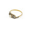 57 Bague Belle Époque en or jaune, platine, perle et diamants 58 Facettes 260229R