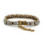 Bracelet en or 750‰, argent 800‰ et diamants 58 Facettes 260037R