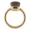 51 Pomellato Nudo - Bague en or rose et quartz fumé 58 Facettes G4020