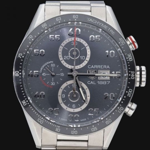 TAG Heuer Carrera Calibre 1887 - Montre en acier 58 Facettes MT46482
