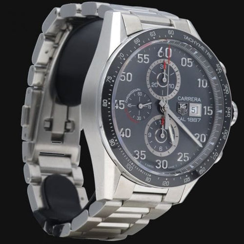 TAG Heuer Carrera Calibre 1887 - Montre en acier 58 Facettes MT46482