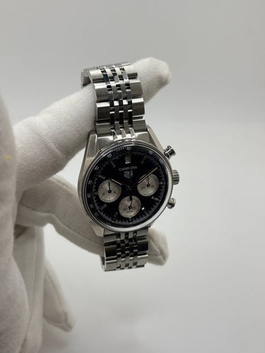 Montre TAG Heuer Carrera - Montre chronographe automatique en acier 58 Facettes 2212