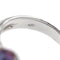Bague 55 Bague contrariée en or blanc 18 ct avec perles de Tahiti et diamants 58 Facettes 28697