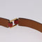 Bracelet Hermès Rivale Double Tour - Bracelet en cuir rouge 58 Facettes s7ivtb4e40
