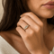 Bague 58 Bague Jonc - Bague en or jaune et diamants 58 Facettes 1.0001644/4
