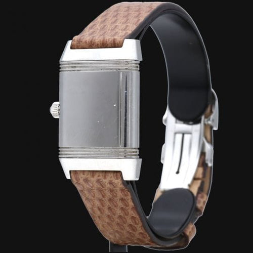 Jaeger-LeCoultre Reverso Classique Lady - Montre en acier et diamants 58 Facettes MT47769