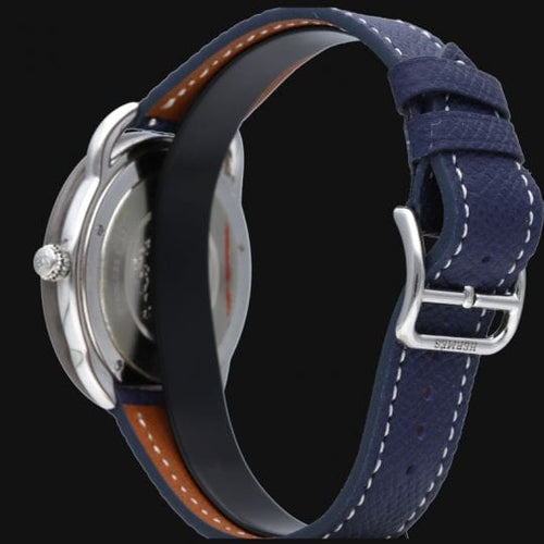 Hermès Arceau - Montre en acier 58 Facettes MT47929