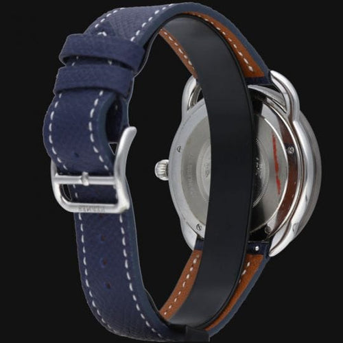 Hermès Arceau - Montre en acier 58 Facettes MT47929