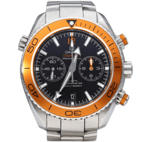 Omega Seamaster - Montre Planet Ocean Co-Axial en acier 58 Facettes MT47747
