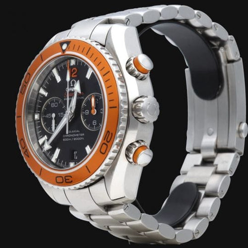Omega Seamaster - Montre Planet Ocean Co-Axial en acier 58 Facettes MT47747