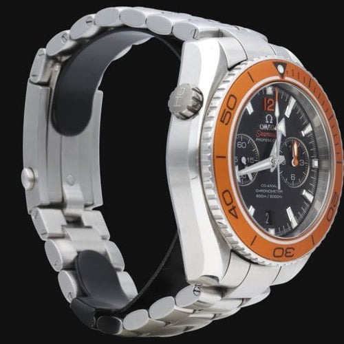 Omega Seamaster - Montre Planet Ocean Co-Axial en acier 58 Facettes MT47747