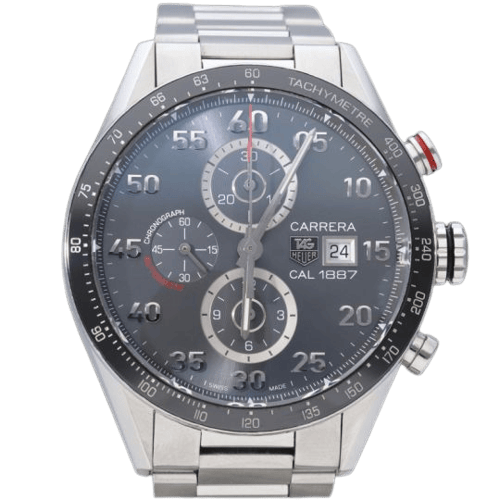 TAG Heuer Carrera Calibre 1887 - Montre en acier 58 Facettes MT46481