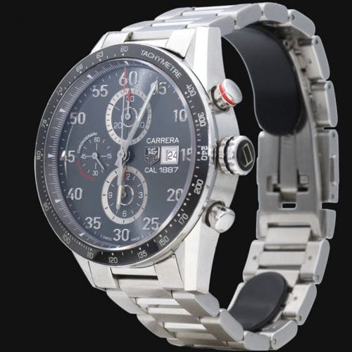 TAG Heuer Carrera Calibre 1887 - Montre en acier 58 Facettes MT46481