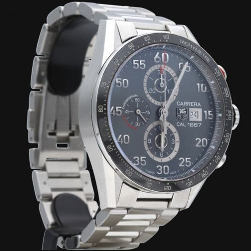 TAG Heuer Carrera Calibre 1887 - Montre en acier 58 Facettes MT46481