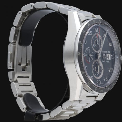 TAG Heuer Carrera Calibre 1887 - Montre en acier 58 Facettes MT46481