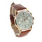 Baume & Mercier Genève - Montre chronographe en or jaune 18K 58 Facettes 26085-0242