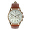 Baume & Mercier Genève - Montre chronographe en or jaune 18K 58 Facettes 26085-0242