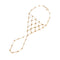 Bracelet Bracelet de main - Bracelet en or rose 14 ct 58 Facettes 28163