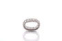 Bague 55 Bague diamants en or blanc 18k 58 Facettes 26760dv