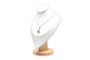 Collier Art Déco - Collier en or jaune et blanc 18 carats, topaze et diamant 58 Facettes 232918