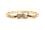 Bracelet Cartier Agrafe - Bracelet en or jaune et diamants 58 Facettes 23956