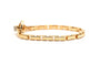 Bracelet Cartier Agrafe - Bracelet en or jaune et diamants 58 Facettes 23956