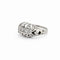 55 Bague ancienne en or blanc et diamants 58 Facettes 37833