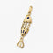 Pendentif poisson articulé en or jaune 58 Facettes 37815