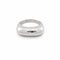 49 Bague jonc en or blanc 58 Facettes 37813