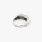 49 Bague jonc en or blanc 58 Facettes 37813