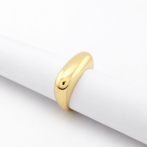49 Bague jonc en or jaune 58 Facettes 37811
