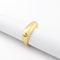 49 Bague jonc en or jaune 58 Facettes 37811