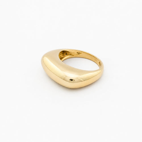 49 Bague jonc en or jaune 58 Facettes 37811
