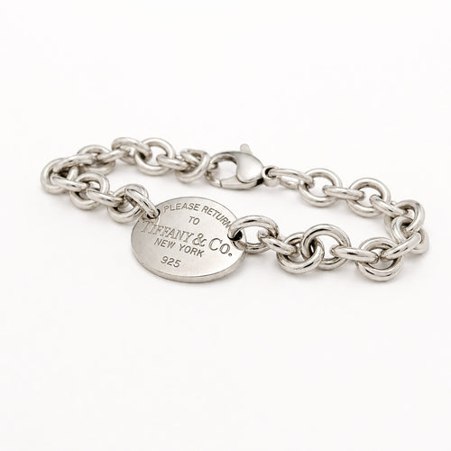 Bracelet Tiffany & Co. Return to Tiffany - Bracelet en argent 58 Facettes 37725