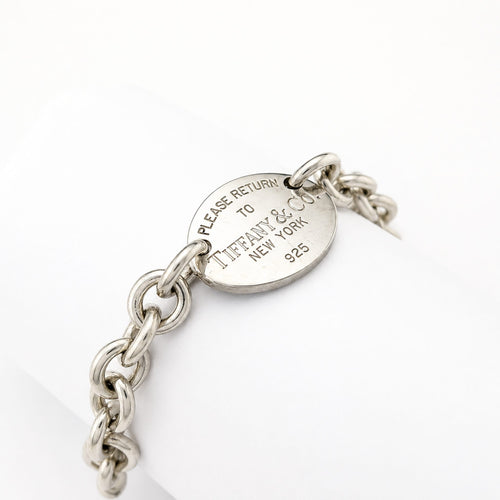 Bracelet Tiffany & Co. Return to Tiffany - Bracelet en argent 58 Facettes 37725
